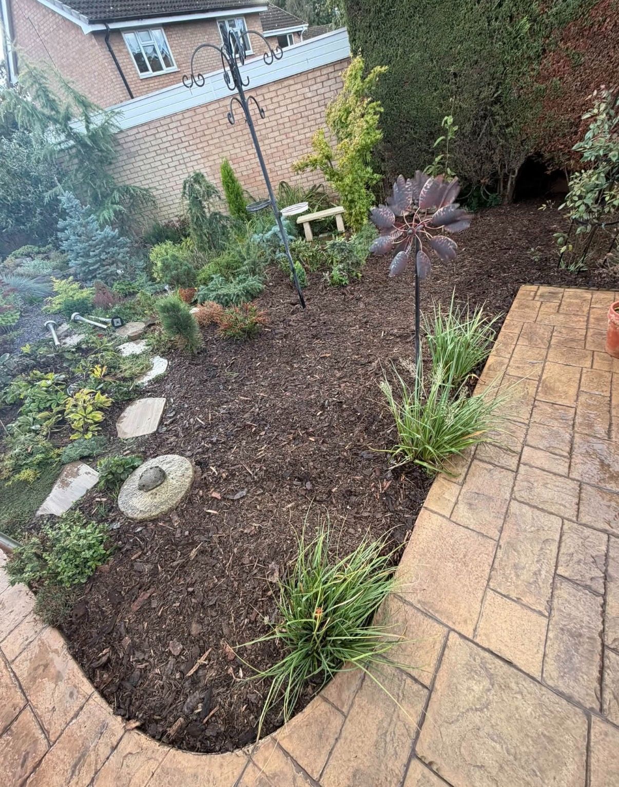 Landscaping work completed in West Midlands